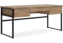 light brown accent desks   