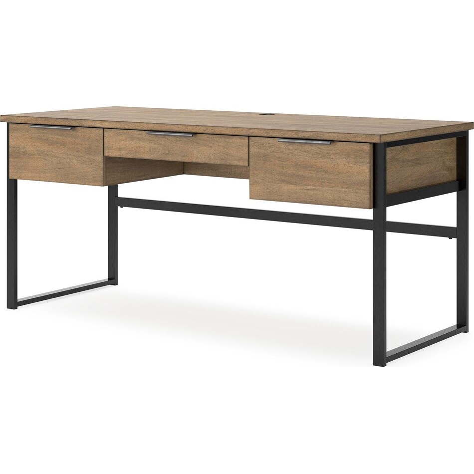 light brown accent desks   