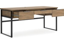 light brown accent desks   