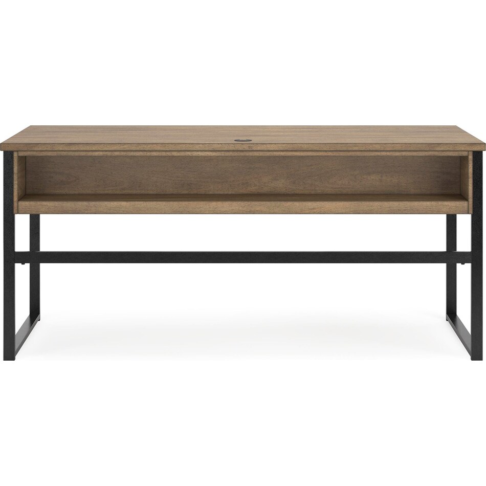 light brown accent desks   