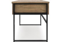 light brown accent desks   