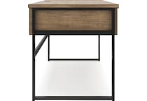 light brown accent desks   