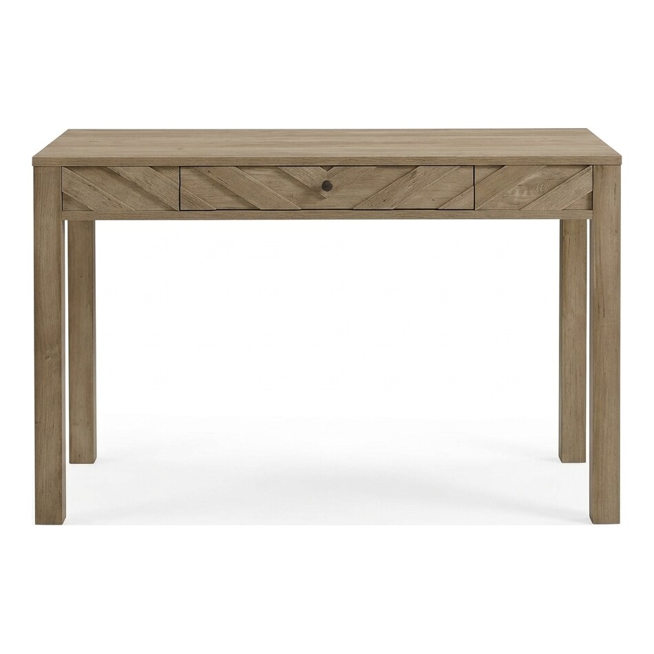 light brown accent desks   