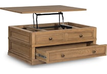 light brown occasional tables   