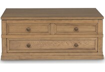 light brown occasional tables   