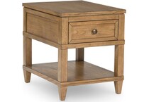 light brown occasional tables   