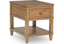 light brown occasional tables   