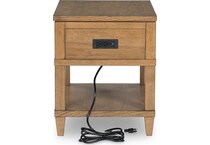 light brown occasional tables   