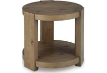 light brown occasional tables   
