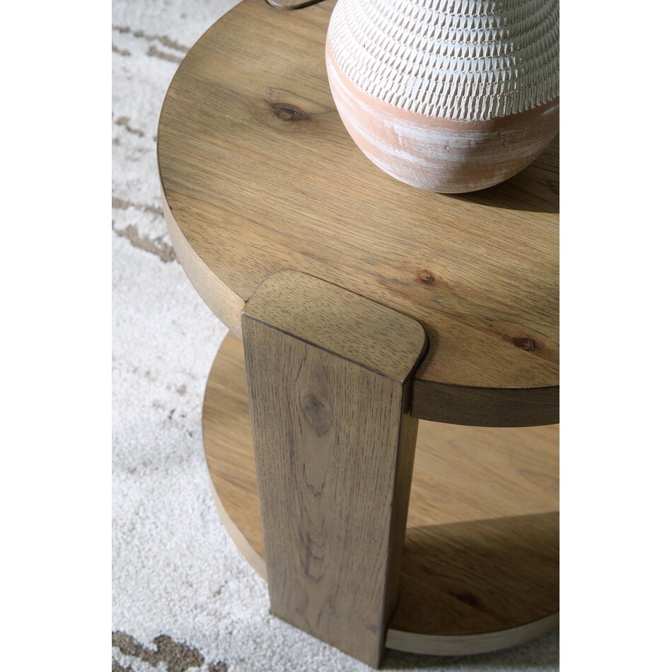 light brown occasional tables   