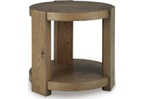 light brown occasional tables   