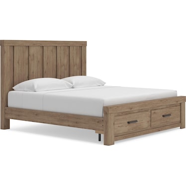 Oliandon King Panel Storage Bed