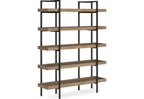 light brown wall units   