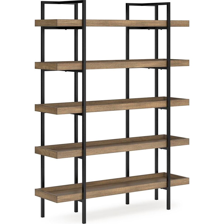 light brown wall units   
