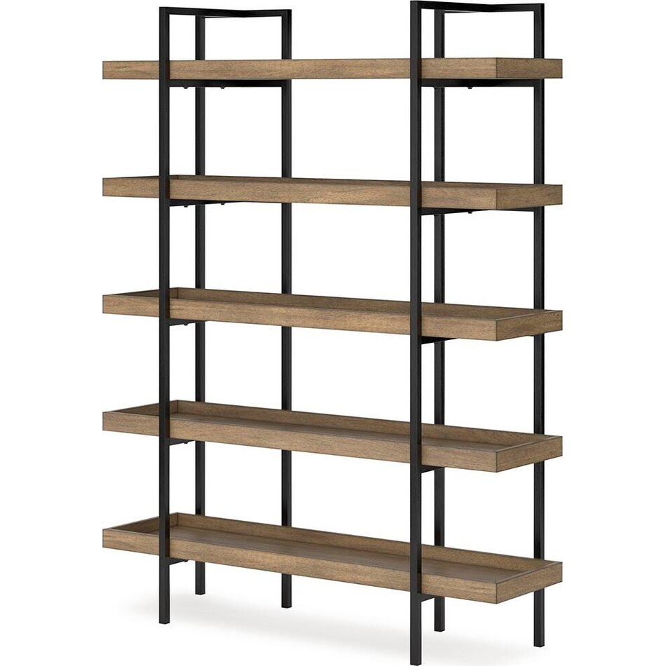 light brown wall units   