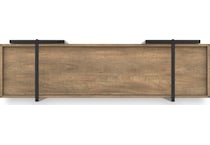 light brown wall units   
