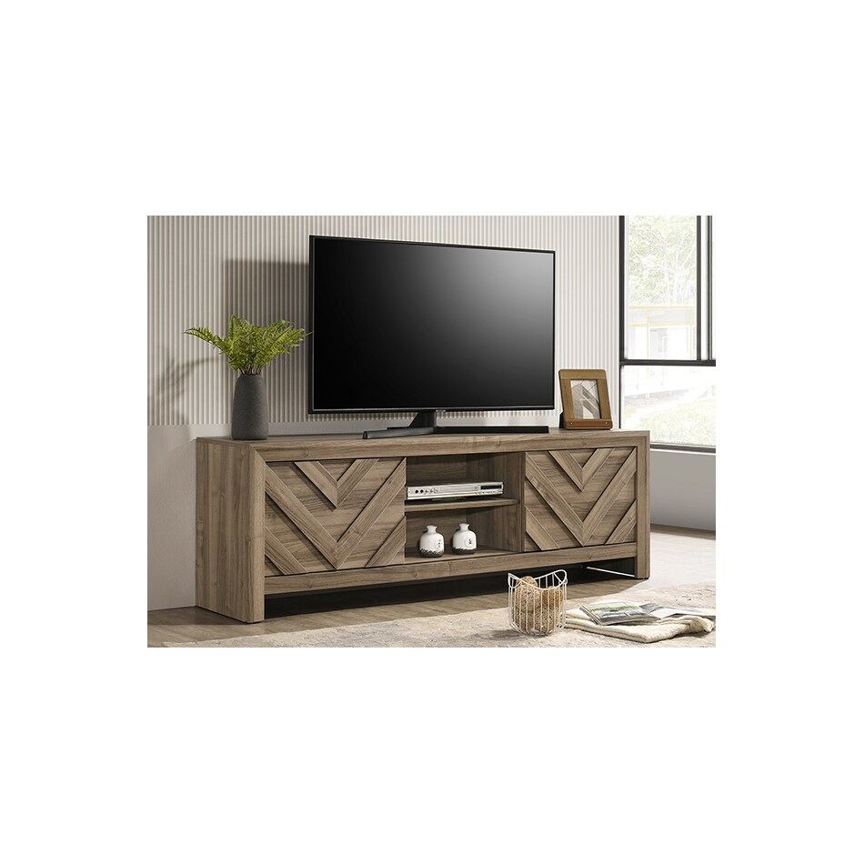 light brown wall units   
