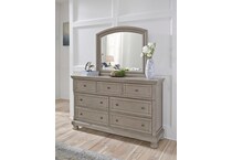 light gray bedroom   