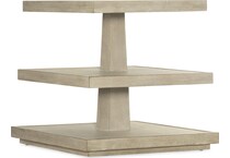 light wood occasional tables   
