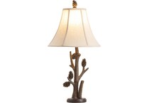lighting shade exterior color: tan lamps   