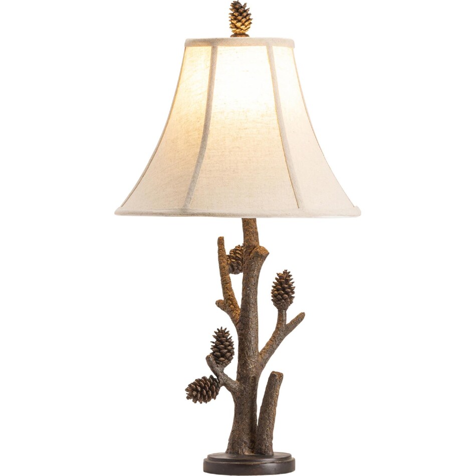 lighting shade exterior color: tan lamps   