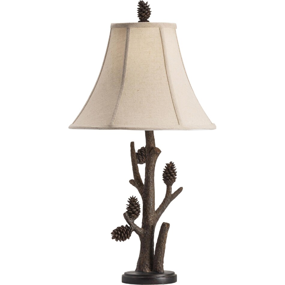 lighting shade exterior color: tan lamps   