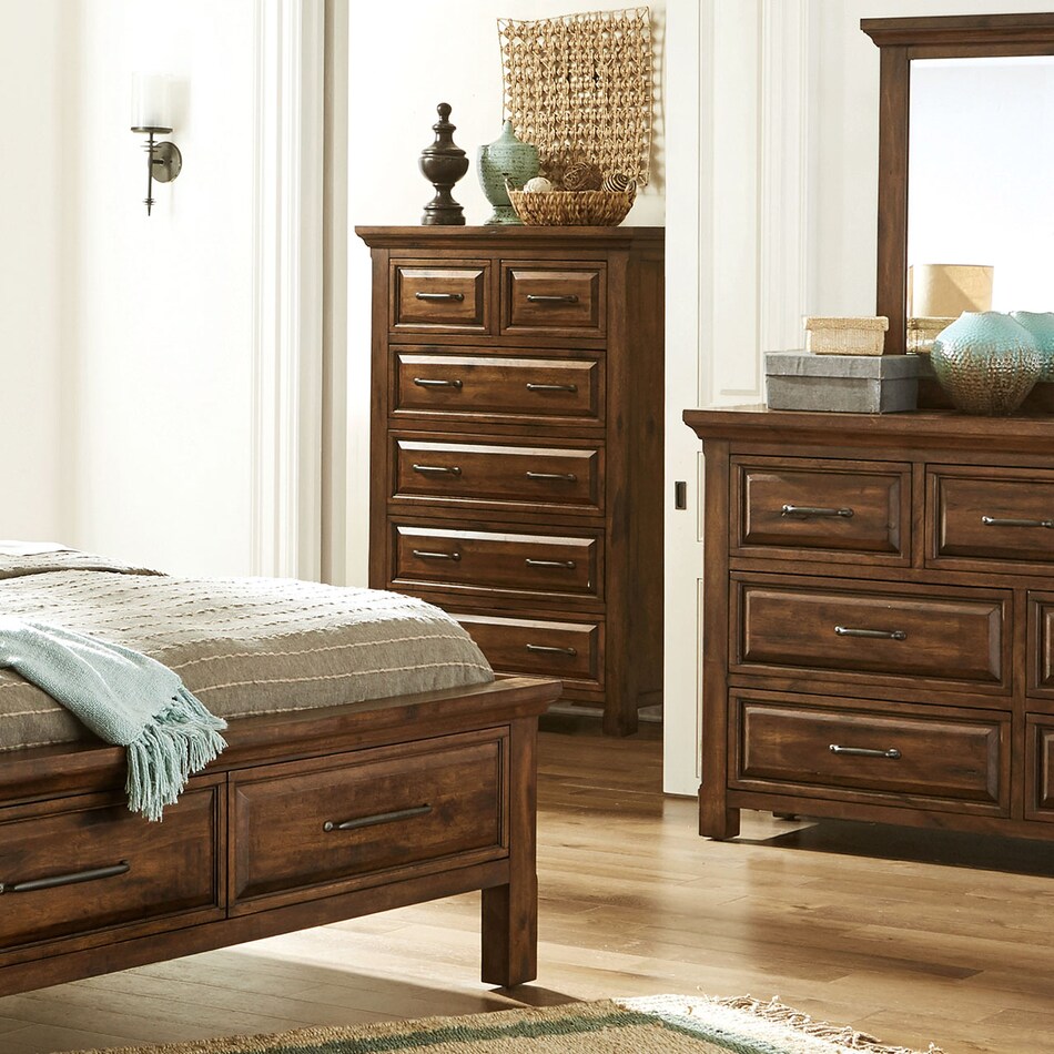 mahogany bedroom   
