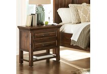 mahogany bedroom   