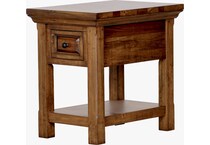 mahogany occasional tables   
