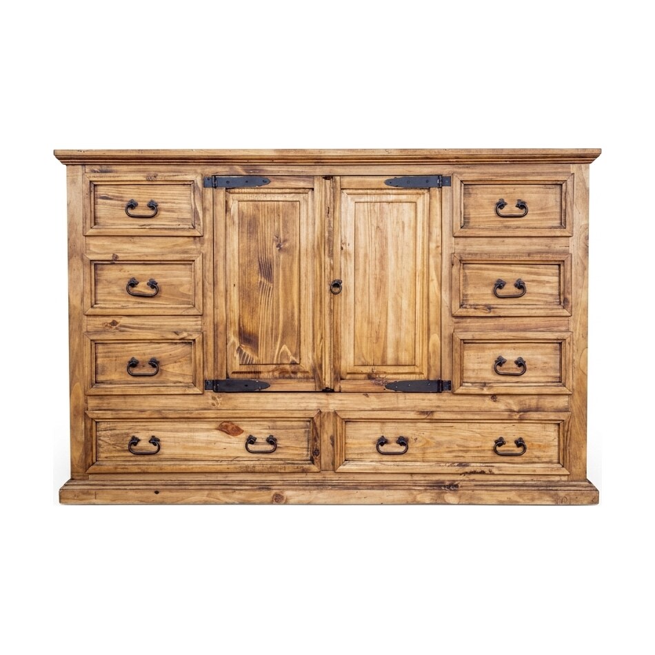 md pine bedroom   