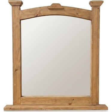 Rustic Pine Mirror
