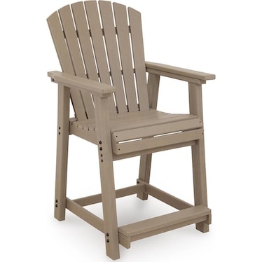 Seacliff Beach Outdoor Counter Height Bar Stool