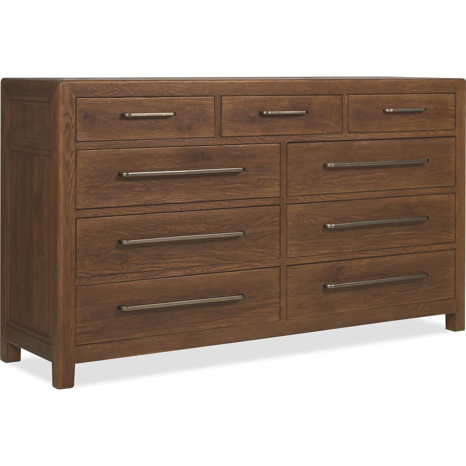 medium wood bedroom   