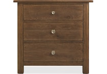 medium wood bedroom   