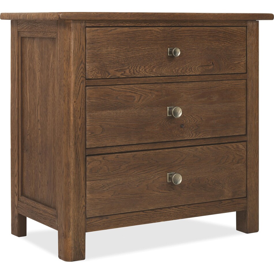 medium wood bedroom   