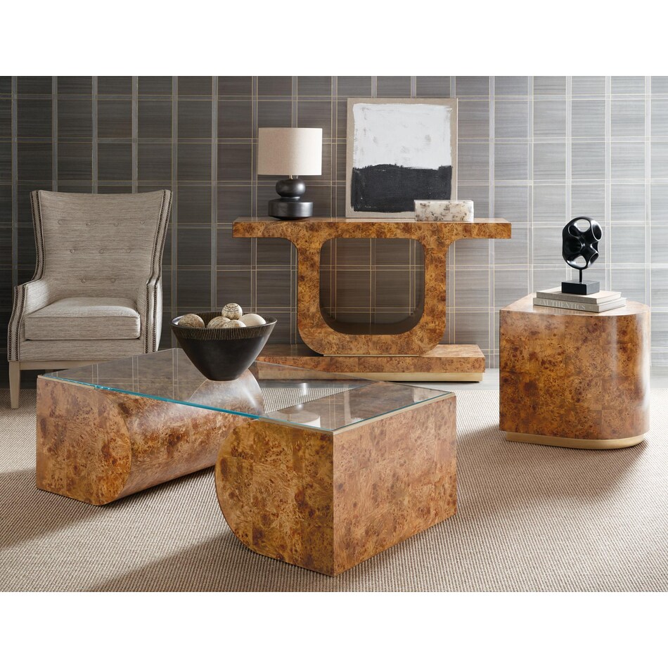 medium wood occasional tables   