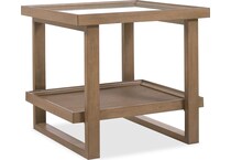 medium wood occasional tables   