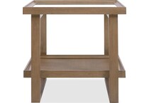 medium wood occasional tables   