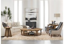medium wood occasional tables   