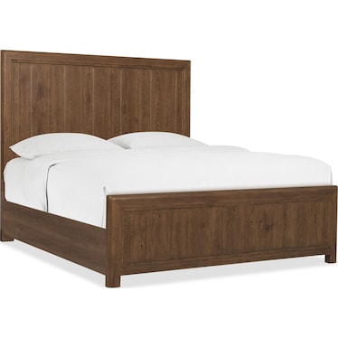 Driftwood  Panel Bed