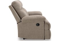 mocha fabric living room groups   