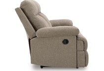 mocha fabric living room groups   