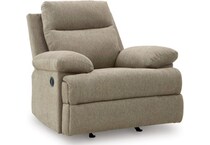 mocha fabric recliners   