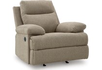 mocha fabric recliners   