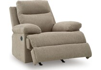 mocha fabric recliners   