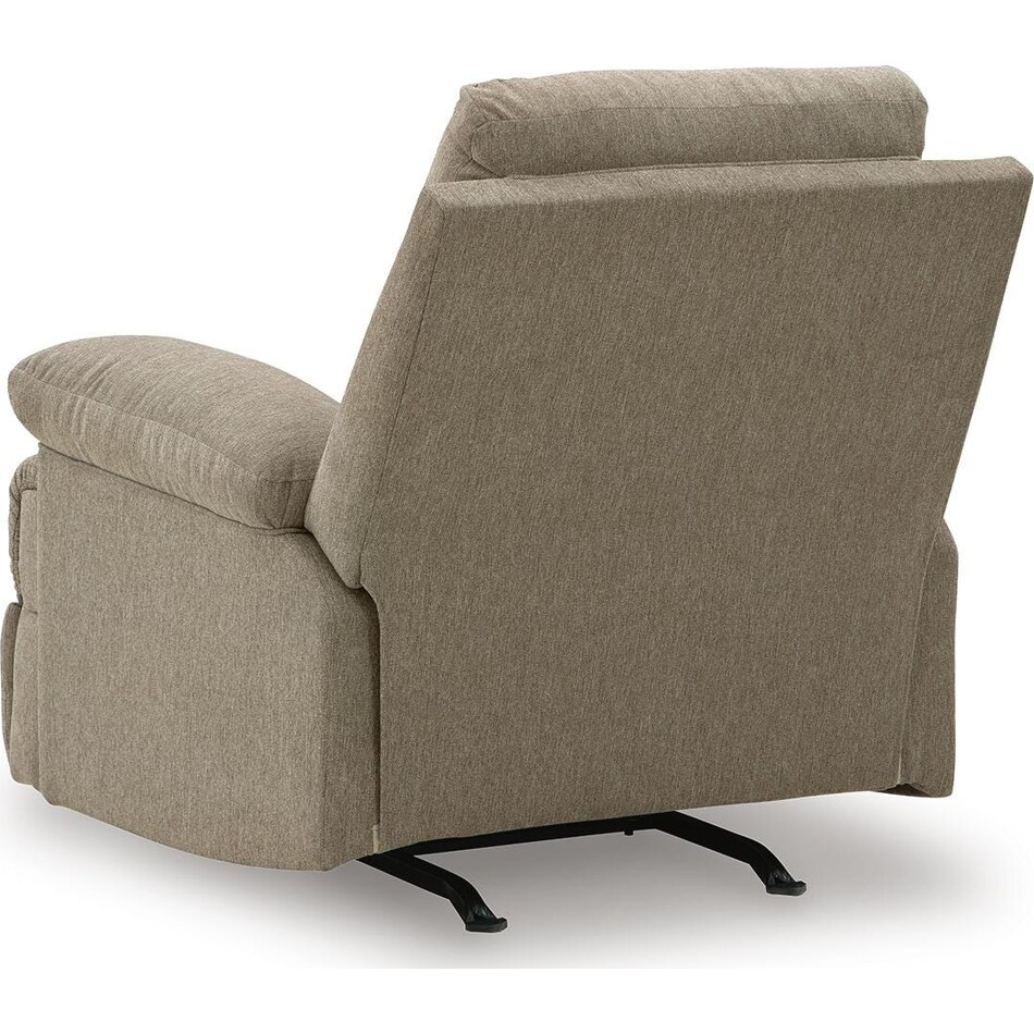 mocha fabric recliners   