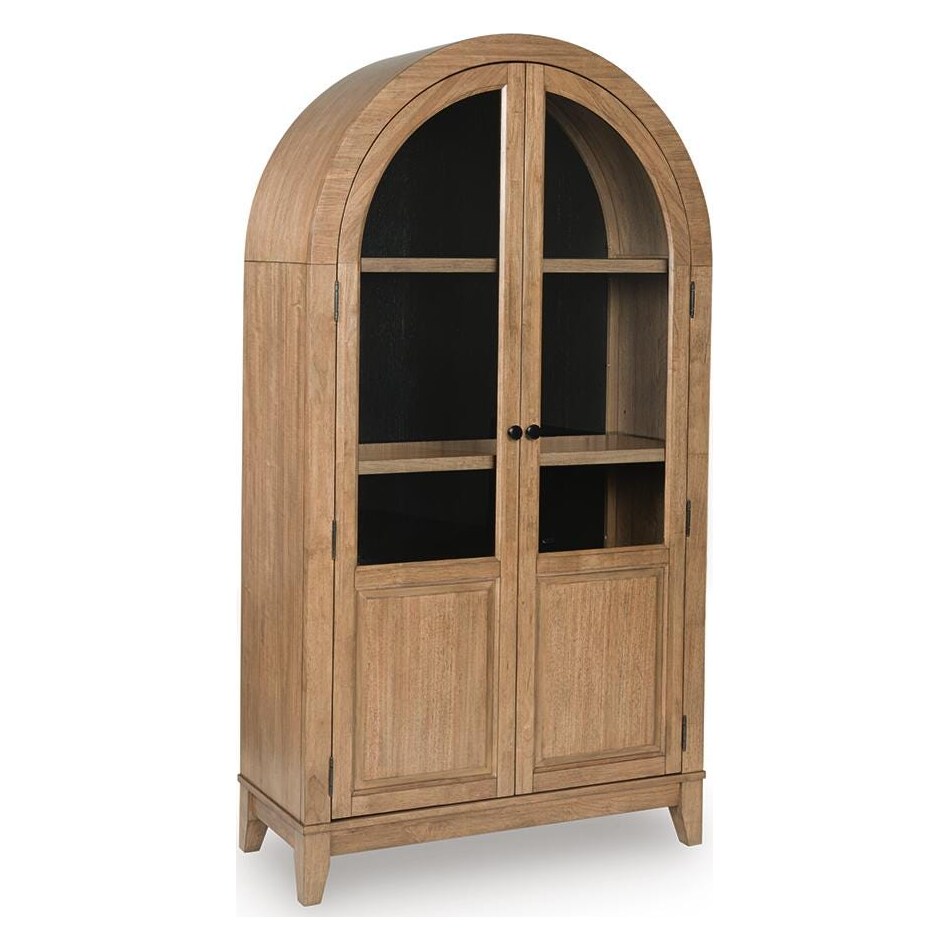 natural black wall units   