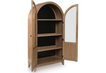 natural black wall units   