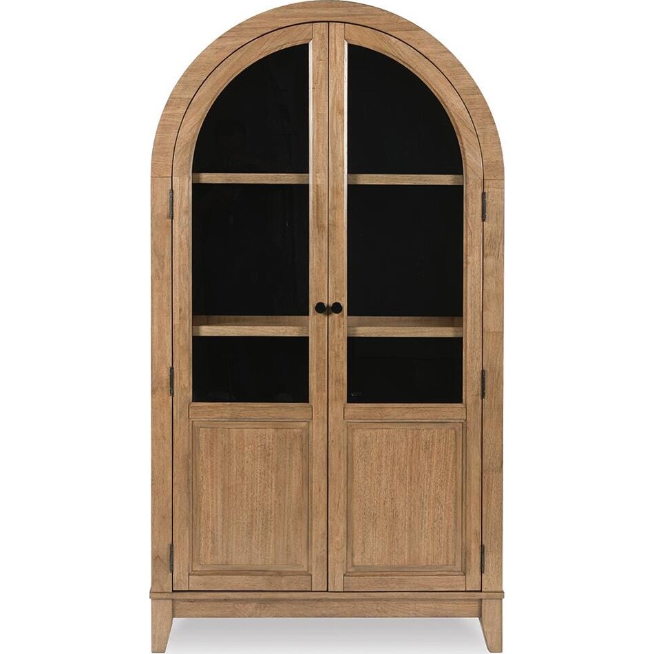 natural black wall units   