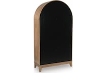 natural black wall units   